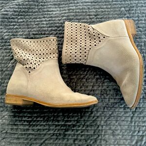 Michael Kors laser cut boots